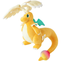 Officiële Pokemon center knuffel mega Dragonite +/- 39cm 